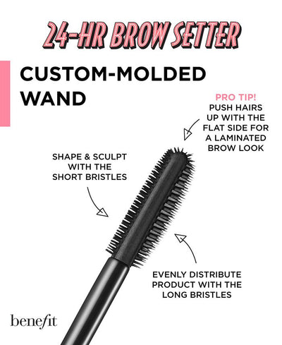 24-HR Brow Setter Clear Eyebrow Gel with Lamination Effect Mini