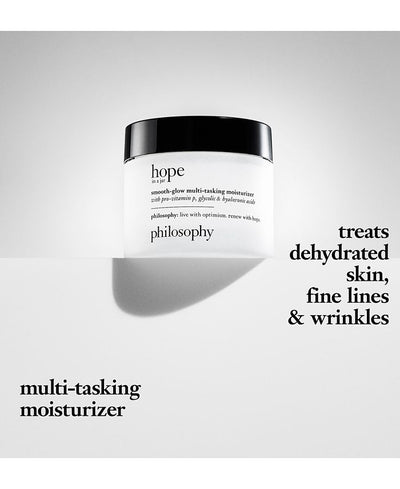 Hope in a jar smooth-glow multi-tasking moisturizer with pro-vitamin p, glycolic & hyaluronic acids, 0.5-oz.