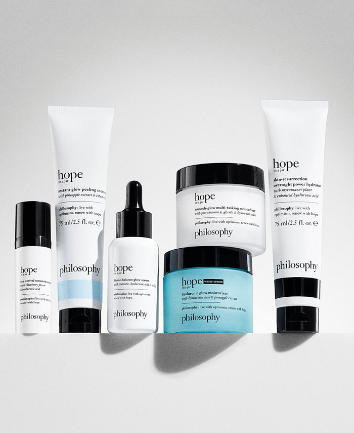 Hope in a jar smooth-glow multi-tasking moisturizer with pro-vitamin p, glycolic & hyaluronic acids, 0.5-oz.