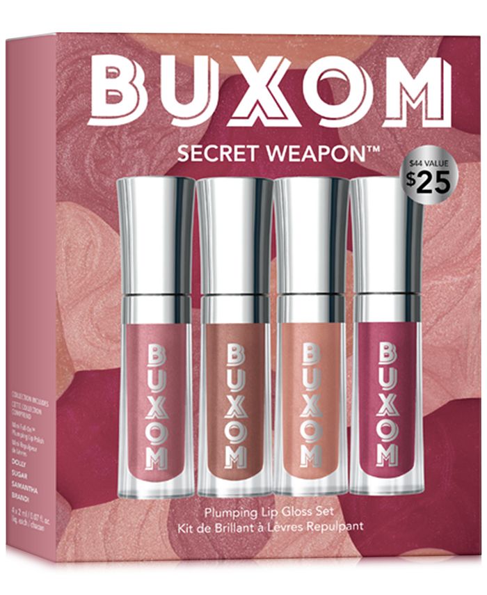 4-Pc. Secret Weapon Plumping Lip Gloss Set