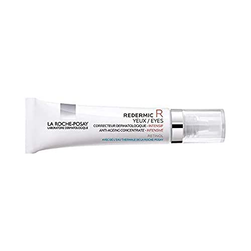 La Roche-Posay Redermic R Eyes Retinol Eye Cream, Anti-Aging Eye Cream to Reduce Wrinkles and Dark Circles With Pure Retinol and Caffeine, 0.5 Fl Oz (Pack of 1)