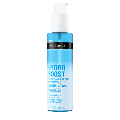 Neutrogena Hydro Boost Fragrance-Free Gel Facial Cleanser, 5.5 fl. oz