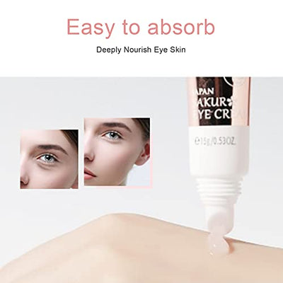 Moisturizing Eye Cream, Restore Collagen Elasticity Eye Cream for All Skin Types for Daily Use