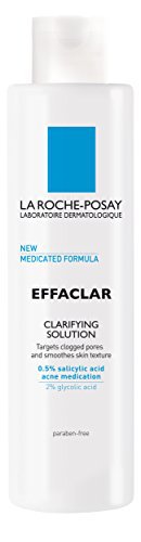 La Roche-Posay Effaclar Clarifying Solution Facial Toner for Acne-Prone Skin with Salicylic Acid, 200ML