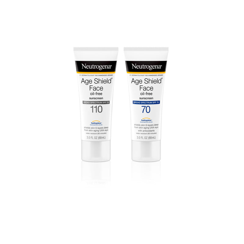 Neutrogena Age Shield Face Oil-Free Sunscreen SPF 70, 3 fl. oz