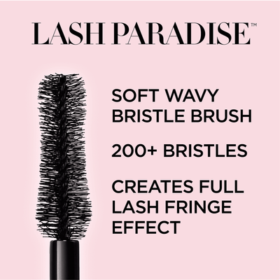 L'Oreal Paris Voluminous Voluminous Lash Paradise Waterproof Mascara, Blackest Black, 0.25 fl. oz.