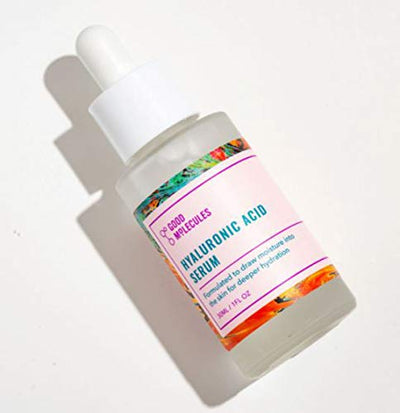 Good Molecules Hyaluronic Acid Serum 1 Oz! Formulated With Hyaluronic Acid! Water Light Face Serum Draws Moisture To The Skin For Long-Lasting Hydration! Vegan, Fragrance-free And Cruelty Free!