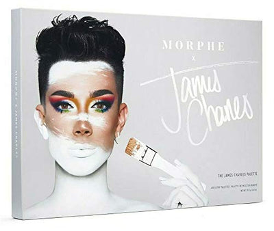 Morphe x James Charles Artistry Palette - 39 Eyeshadows and Pressed Pigments - Crazy Colorful, Deeply Pigmented Shades - Matte, Metallic, and Shimmer shades