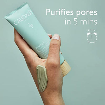 Caudalie Vinopure Purifying Mask - Purifies pores in 5 minutes