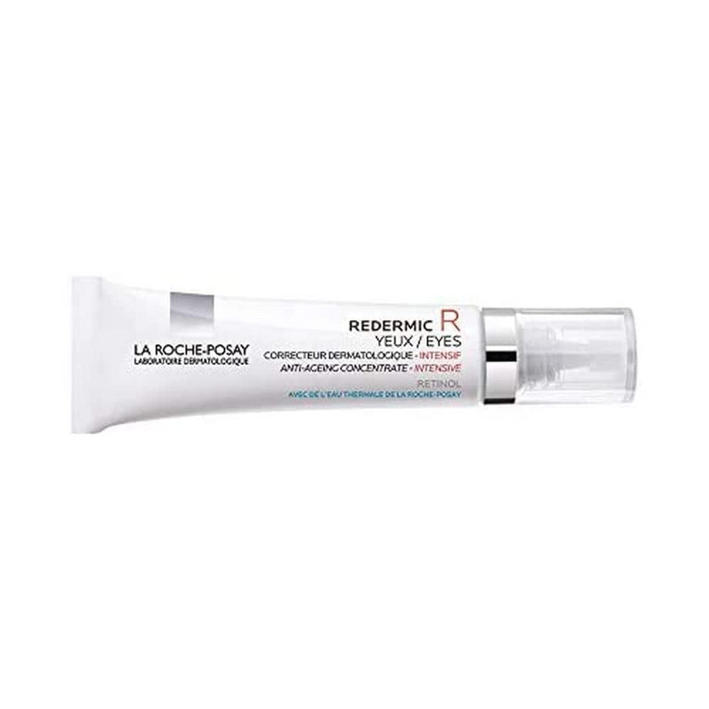 La Roche-Posay Redermic R Eyes Retinol Eye Cream, Anti-Aging Eye Cream to Reduce Wrinkles and Dark Circles With Pure Retinol and Caffeine, 0.5 Fl Oz (Pack of 1)