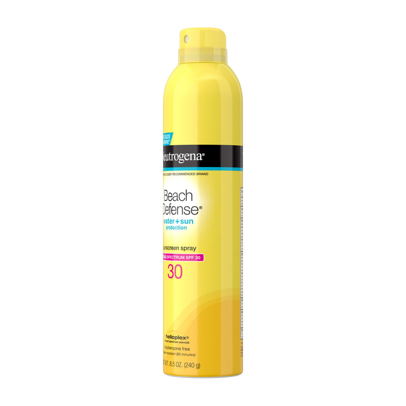 Neutrogena Beach Defense Spray Body Sunscreen, SPF 30, 8.5 oz