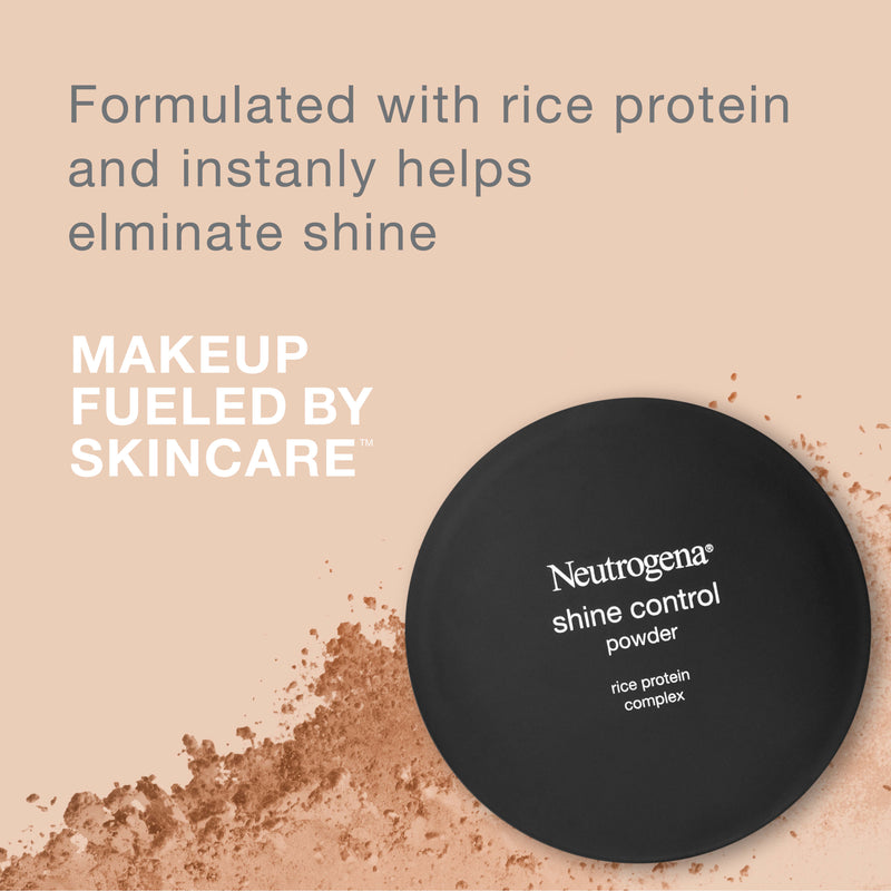 Neutrogena Shine Control Mattifying Face Powder, Invisible 10, 0.37 oz