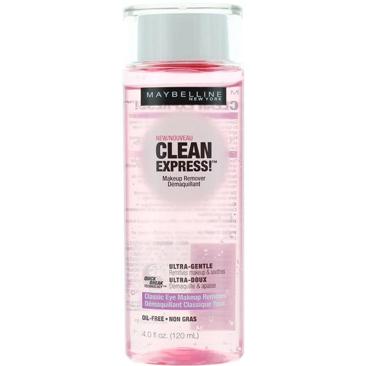 Maybelline New York Clean Express! Classic Eye Makeup Remover, 4 Fl. Oz.