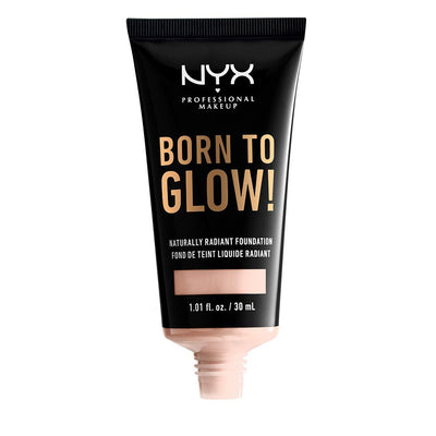 NYX PROFESSIONAL MAKEUP Born To Glow Naturally Radiant Foundation, Medium Coverage