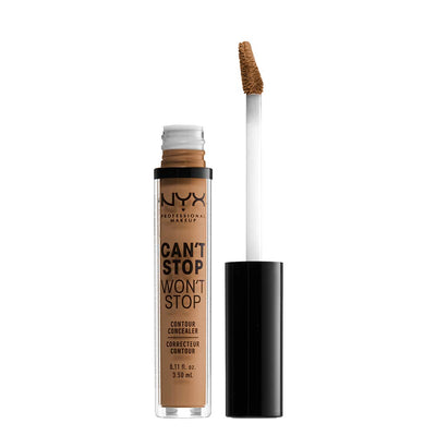 NYX PROFESSIONAL MAKEUP Can't Stop Won't Stop Contour Concealer, 24h Full Coverage Matte Finish