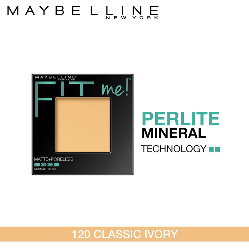 Maybelline New York Fit Me Matte + Poreless Pressed Face Powder Makeup