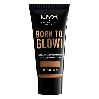 NYX PROFESSIONAL MAKEUP Born To Glow Naturally Radiant Foundation, Medium Coverage