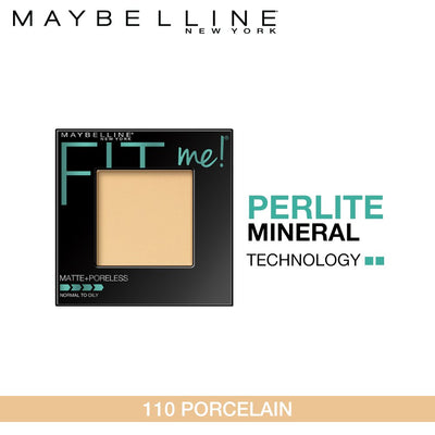 Maybelline New York Fit Me Matte + Poreless Pressed Face Powder Makeup