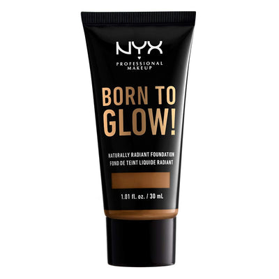 NYX PROFESSIONAL MAKEUP Born To Glow Naturally Radiant Foundation, Medium Coverage