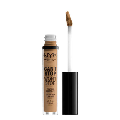 NYX PROFESSIONAL MAKEUP Can't Stop Won't Stop Contour Concealer, 24h Full Coverage Matte Finish