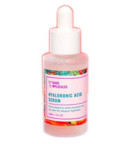 Good Molecules Hyaluronic Acid Serum 1 Oz! Formulated With Hyaluronic Acid! Water Light Face Serum Draws Moisture To The Skin For Long-Lasting Hydration! Vegan, Fragrance-free And Cruelty Free!