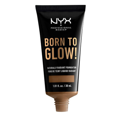 NYX PROFESSIONAL MAKEUP Born To Glow Naturally Radiant Foundation, Medium Coverage