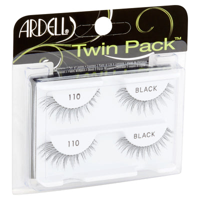 (2 Pack) Ardell False Eyelashes, 110 Black