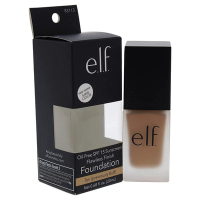 e.l.f. Flawless Finish Foundation, Lightweight & Medium Coverage, Semi-Matte Finish