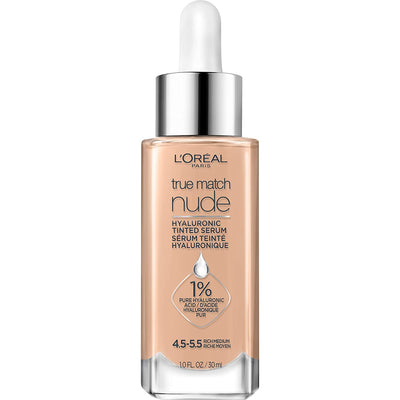 L'Oreal Paris True Match Nude Hyaluronic Tinted Serum Foundation with 1% Hyaluronic acid