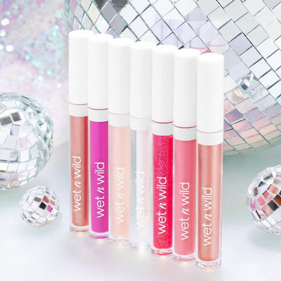 Wet n Wild Mega Slicks Lip Gloss | Long Lasting | Hyaluronic Acid | High Shine