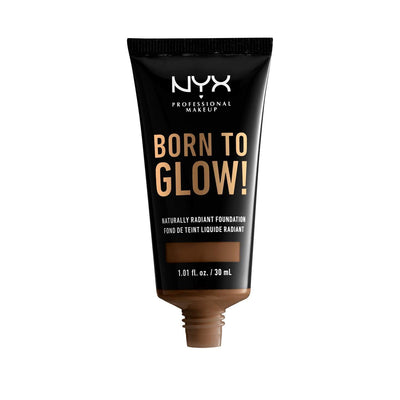 NYX PROFESSIONAL MAKEUP Born To Glow Naturally Radiant Foundation, Medium Coverage