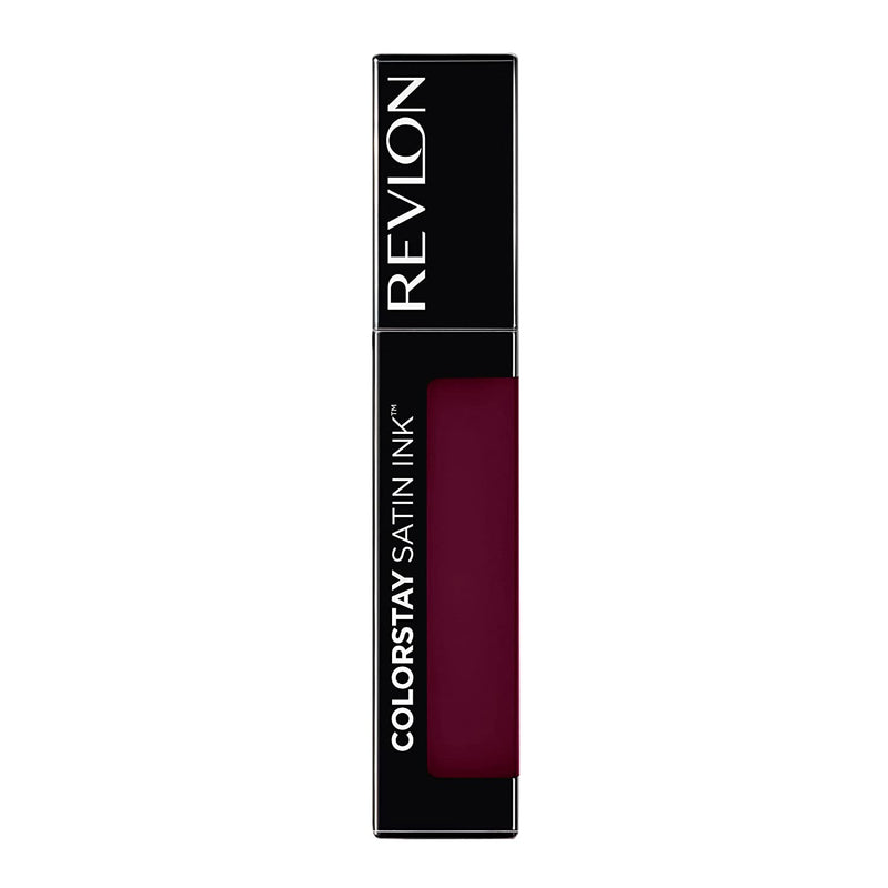 Revlon ColorStay Satin Ink Crown Jewels Liquid Lipstick, Longlasting & Waterproof Lipcolor, Moisturizing Creamy Formula Infused with Black Currant Seed Oil