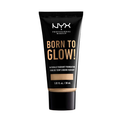 NYX PROFESSIONAL MAKEUP Born To Glow Naturally Radiant Foundation, Medium Coverage