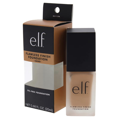 e.l.f. Flawless Finish Foundation, Lightweight & Medium Coverage, Semi-Matte Finish