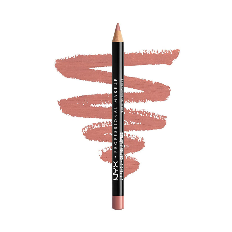 NYX PROFESSIONAL MAKEUP Slim Lip Pencil, Long-Lasting Creamy Lip Liner