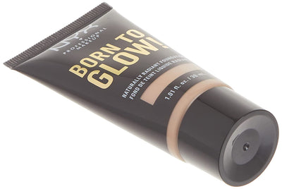 NYX PROFESSIONAL MAKEUP Born To Glow Naturally Radiant Foundation, Medium Coverage