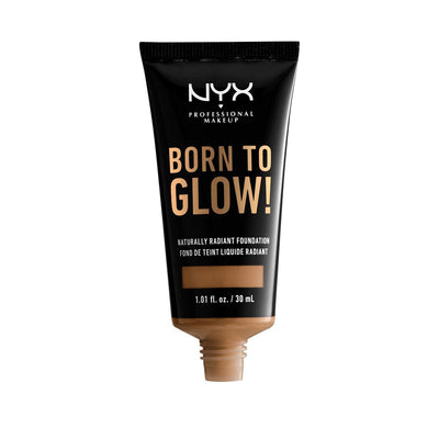 NYX PROFESSIONAL MAKEUP Born To Glow Naturally Radiant Foundation, Medium Coverage