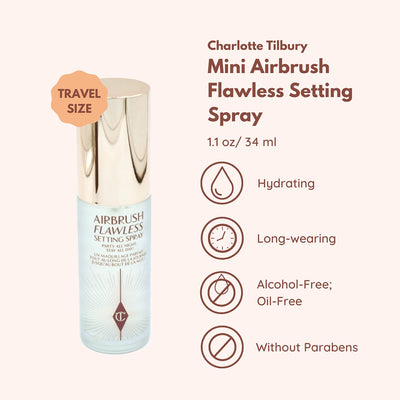 Charlotte Tilbury Airbrush Flawless Setting Spray 1.1 FL oz / 34 ml