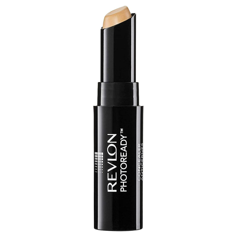 Concealer Stick by Revlon, PhotoReady Face Makeup for All Skin Types, Longwear Medium- Full Coverage with Creamy Finish, Lightweight Formula, 003 Light Medium, 0.11 Oz