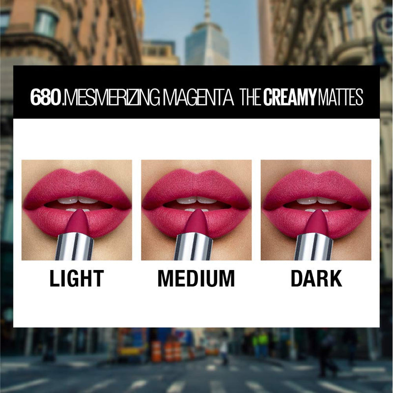 Maybelline Color Sensational Lipstick, Lip Makeup, Matte Finish, Hydrating Lipstick