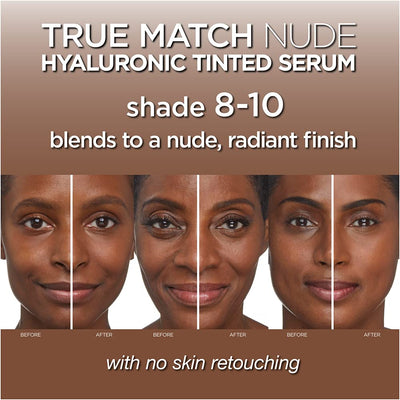 L'Oreal Paris True Match Nude Hyaluronic Tinted Serum Foundation with 1% Hyaluronic acid