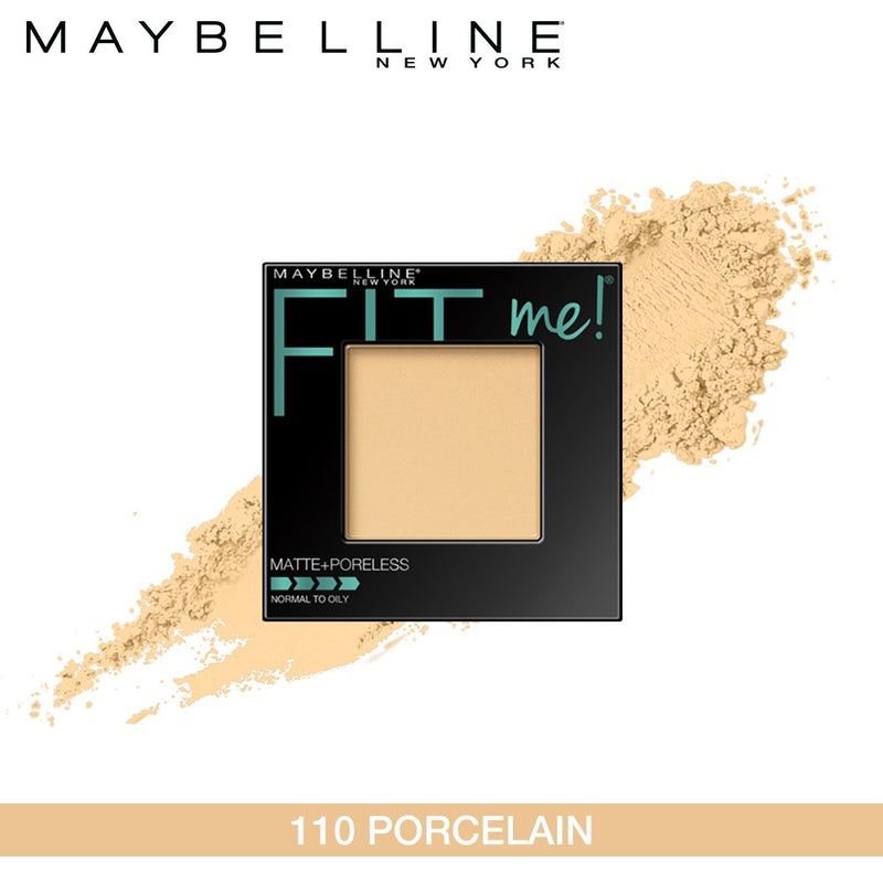 Maybelline New York Fit Me Matte + Poreless Pressed Face Powder Makeup