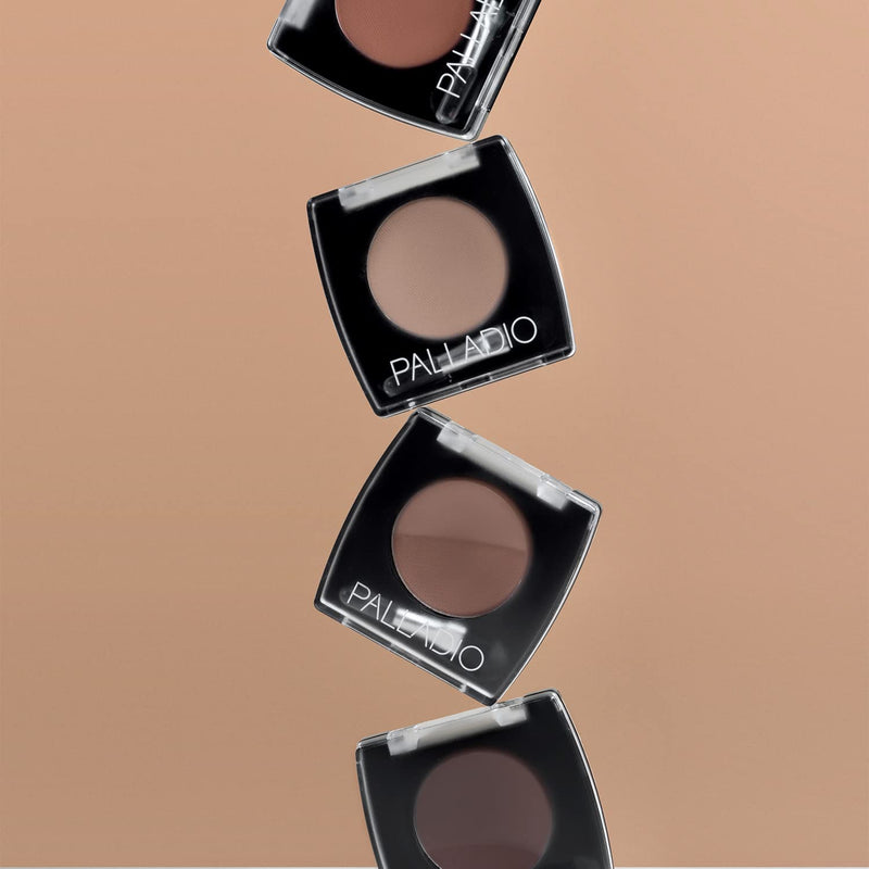 Palladio Brow Powder for Eyebrows, Soft and Natural Eyebrow Powder with Jojoba Oil & Shea Butter
