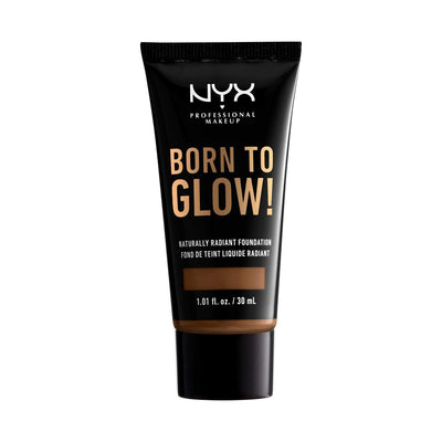 NYX PROFESSIONAL MAKEUP Born To Glow Naturally Radiant Foundation, Medium Coverage