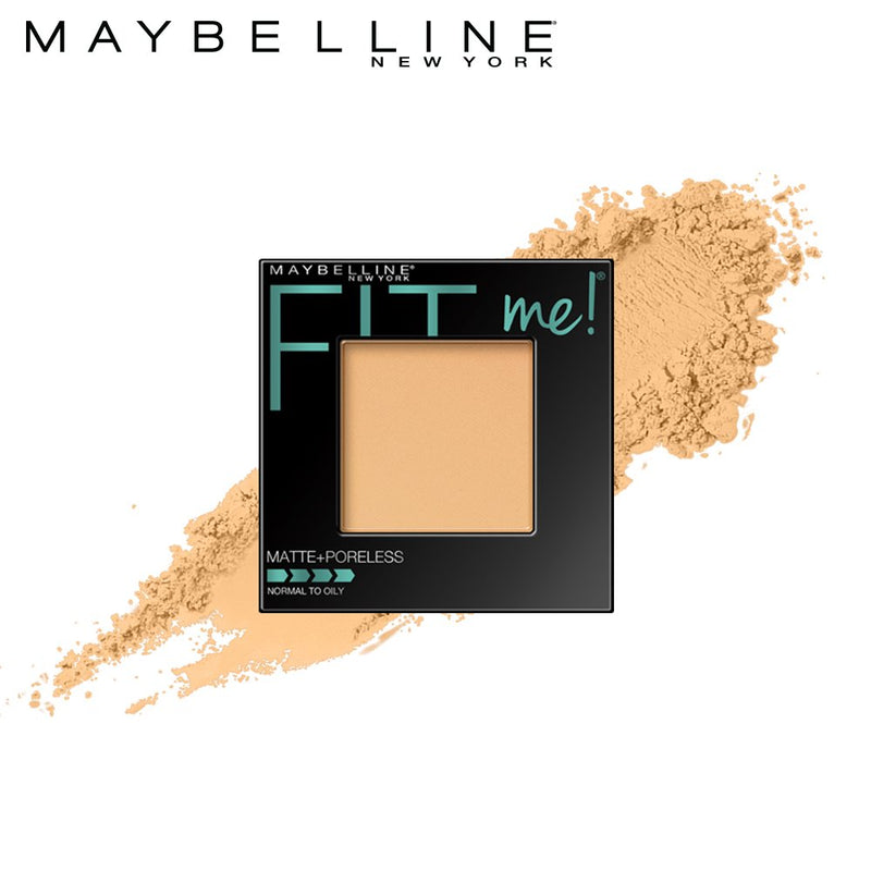 Maybelline New York Fit Me Matte + Poreless Pressed Face Powder Makeup