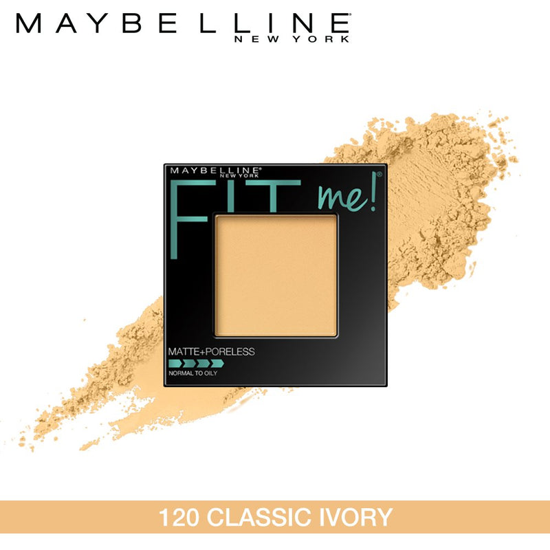 Maybelline New York Fit Me Matte + Poreless Pressed Face Powder Makeup