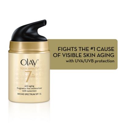 Olay Total Effects 1.7 fl. oz. Anti-Aging Fragrance Free Moisturizer SPF 15