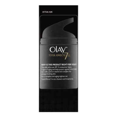 Olay Total Effects 1.7 fl. oz. Anti-Aging Fragrance Free Moisturizer SPF 15