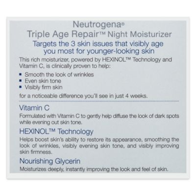 Neutrogena Triple Age Repair 1.7 oz. Night Moisturizer