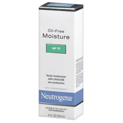 Neutrogena Oil-Free 4 oz. Facial Moisturizer with SPF 15